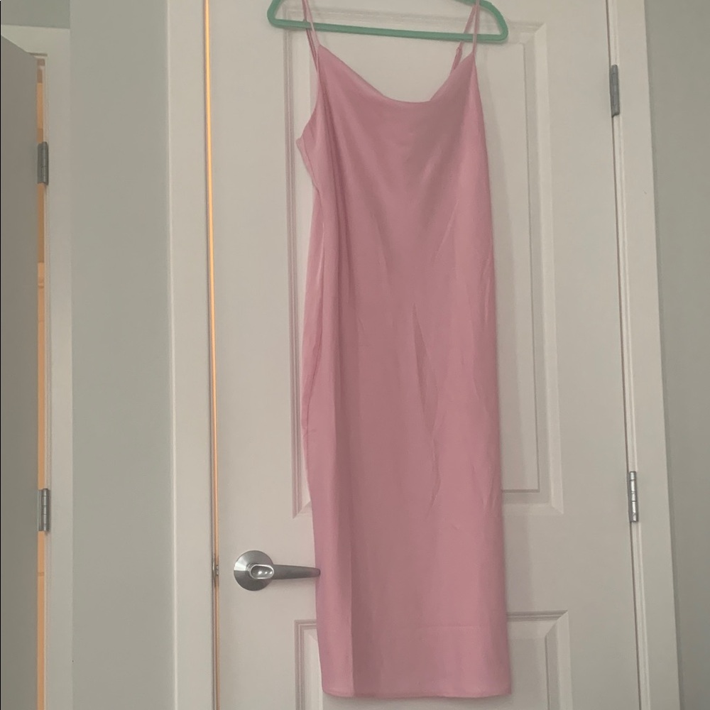 Urban Outfitters Pink Midi Dress